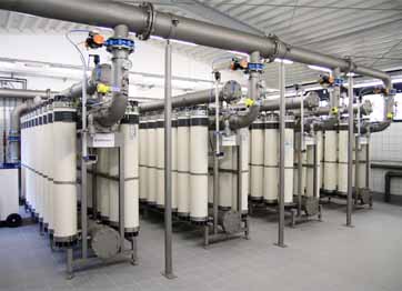 Ultrafiltration plants